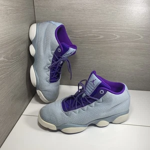 Nike Air Jordan Horizon 846365-408 scarpe da ginnastica stringate grigio viola taglia 7,5 anni - Foto 1 di 12