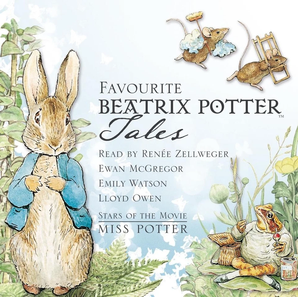 Contos favoritos de Beatrix Potter: lidos por estrelas do filme Miss Potter por Beatri - Imagem 1 de 1