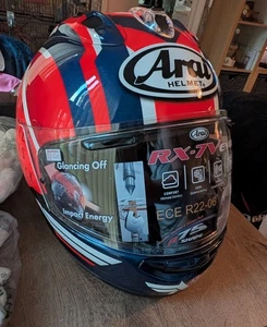 Arai RX-7V Evo - Motorcycle Motorbike Helmet Maverick. - Picture 1 of 20