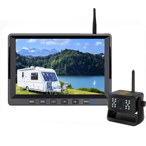 5-inch Car Monitor Wireless 1080P Solar Magnetic Reversing Camera - Picture 1 of 15
