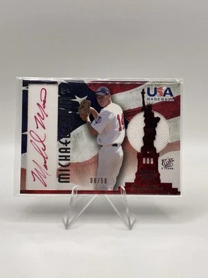 Lote de 15 tarjetas del equipo nacional y junior de béisbol de Estados Unidos 2007 automático/#/parche Foto 1 de 4