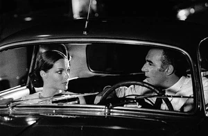 Romy Schneider Michel Piccoli in Claude Sautet's film The Things o- Old Photo 1 - Foto 1 di 1