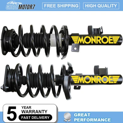 Conjunto de mola helicoidal amortecedor dianteiro Monroe 2 peças para Mazda 5 2.3L 2006-2010 - Imagem 1 de 4