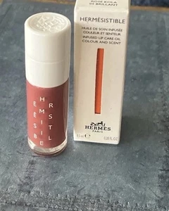 Hermes Hermèsistible Infused Care Lip Oil ROSE KOLA 05 Brilliant NEW IN BOX - Picture 1 of 6