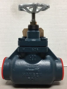 Hansen GS200H Ammoniak Absperrkugelhahn 2" Muffe Schweißnaht (R19) - Bild 1 von 9
