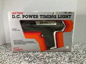Luz de sincronización eléctrica vintage NOS Suntune D.C. CP 7520 nueva de colección - Imagen 1 de 7