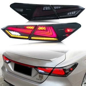 LED Tail Lights for Toyota Camry 2018-2023 Sequential Animation Rear Lamps - Picture 1 of 5