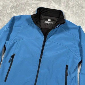 Stormtech H2X Xtreme Soft Shell Jacket Men's Size Large Blue Fleece Lined - Picture 1 of 14