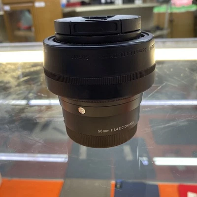 Sigma 56mm F1.4 DC DN C Contemporary Lens for Sony E-Mount - Great Cond. - Image 1 of 4