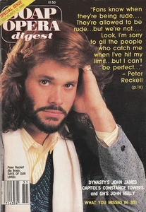 Soap Opera Digest Dec 17, 1985 PETER RECKELL-JOHN REILLY-YEAR IN REVIEW-C TOWERS - Picture 1 of 5