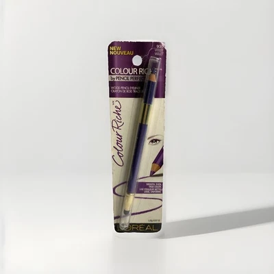L'Oreal Colour Riche Wood Pencil Eyeliner # 930 Violet. Read - Image 1 of 2