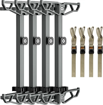 Kletterstöcke, Aluminium rutschfeste Jagd Klettertreppe, leichte Baumklettern - Bild 1 von 4