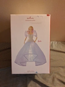 Neu in GETRAGENER BOX Hallmark Barbie Engel Lichter 2018 Weihnachtsbaum Topper Andenken - Bild 1 von 1