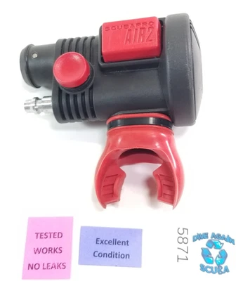 Scubapro 3rd Gen Air 2 Alternate Air Source BC BCD Octo Inflator Scuba Dive Air2 - Image 1 of 4