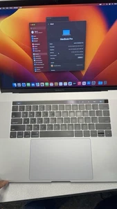 2017 Apple MacBook Pro A1707 15" Intel Core i7 2.6GHz 16GB RAM 500 SSD - Picture 1 of 9