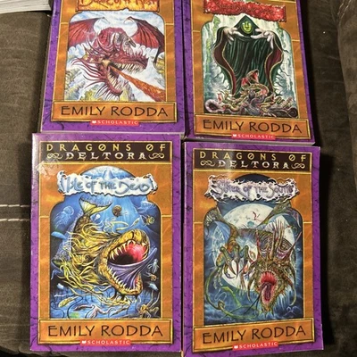 Dragons Of DELTORA Series Lot of 4 Books # 1-4 By Emily Rodda Scholastic - Image 1 of 4