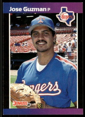 1989 Donruss #284b Jose Guzman - Image 1 of 2