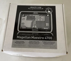 Magellan Maestro 4700 Auto GPS Navigator 4.7 Autoladegerät & Halterung - Bild 1 von 2