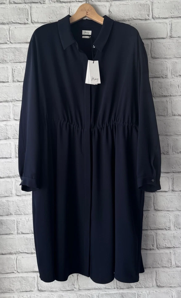 Minx      Gr 54      Mantel Kleid KITA  Dark Blue Dunkelblau   NEU - Bild 1 von 4