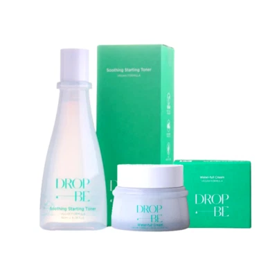 [The SAEM Vegan]Drop BE_Soothing Starting Cactus Extract Tónico & Cream Set Corea Foto 1 de 4