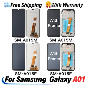 For Samsung Galaxy A01 SM-A015F/M LCD Display Touch Screen Assembly Replacement - Picture 1 of 24