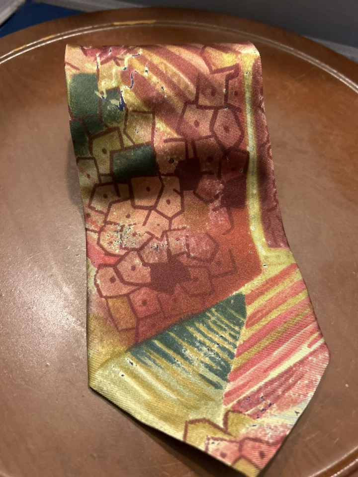 Corbata de seda abstracta Harve Benard - clásica para hombre Foto 1 de 4