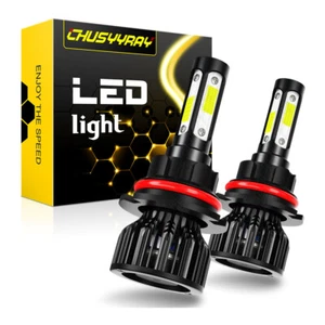 For Ford Focus 2005 2006 2007 High&Low Beam LED Headlight Bulbs 6000k COB chips - Picture 1 of 11