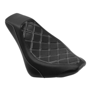 Asiento de conductor negro solo apto para Harley Softail Street Bob Deluxe FLDE FLHC 2018+ - Imagen 1 de 11