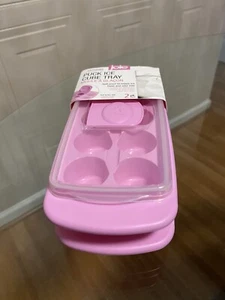 joie Spill Proof ICE CUBE TRAY with SPILL PROOF LID...LOT OF 2 - Picture 1 of 6