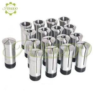 1/16 - 1-1/16'' 5C ROUND Collet Set By 16ths Harden Machinist 0006" TIR 17 PC - Picture 1 of 6
