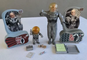 Vtg 2000 Moon Mission Dr. Evil & Mini Me Austin Powers Action Figures McFarlane - Picture 1 of 12