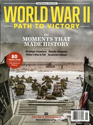 WORLD WAR II PATH TO VICTORY Magazine 2022 Updated Special Edtn. 80 Years Later Foto 1 de 3