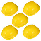 Kinder Bauhelm Set: 5 Stück gelbe Sicherheitshüte für Bauarbeiter