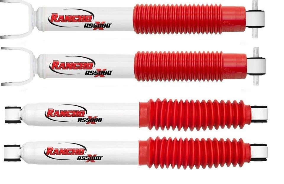 Rancho RS5000X Shocks Front & Rear 11-20 Chevy Silverado 2500 HD 1-2" Front Lift - Image 1 of 3