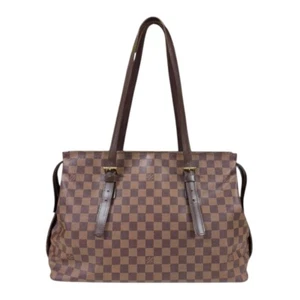 LOUIS VUITTON Tote Bag N51119 Damier canvas Damier Chelsea used - Picture 1 of 12