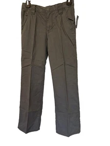 NWT Sealed Boy's OLD NAVY Plain Front Dumbbell Pants 10 Regular Dark Gray - Picture 1 of 4