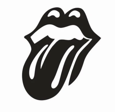 UFO The Rolling Stones Tongue Music Vinyl Die Cut Car Decal Sticker FREE SHIPPING