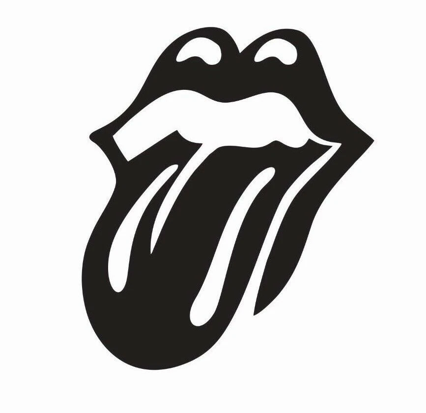 The Rolling Stones Tongue Music Vinyl Die Cut Car Decal Sticker FREE SHIPPING - Image 1 of 1