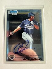 K134,598 - 2010 Bowman Chrome Prospects #BCP200B Everett Williams Auto