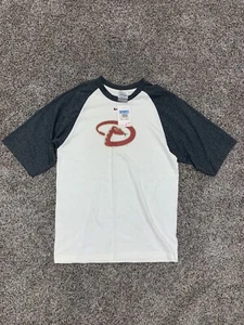 NWT Vintage 2009 Nike Arizona Diamondbacks Shirt Sz M Baseball Tee MLB 2000s Y2K - Picture 1 of 6
