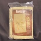 Bucilla Quilted Crib Cover Sampler Stamped Cross Stitch Yellow 3497