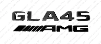 Черная эмблема багажника значки логотипы буквы для Mercedes-Benz GLA45 AMG X156 H247 - Изображение 1 из 4
