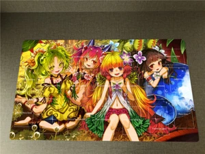 WVICM TCG Playmat WVICM Traptrix Nepenthes CCG Trading Card Game Mat Pad - Picture 1 of 6