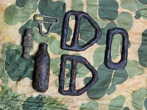 Original WW2 101st Airborne 506PIR Foxhole Artifacts Lot 1944 Market Garden - Imagen 1 de 3