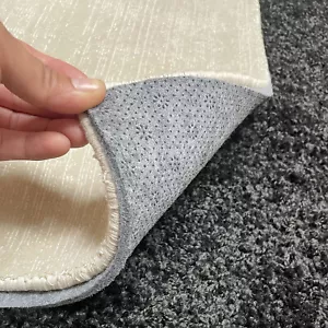 1/3" Thick - Plush Soft Premium Non-slip Reduce Noise Carpet Mat Rug Pad - Picture 1 of 20