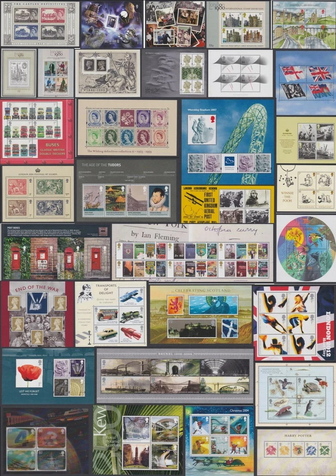 GB Eii Nuevo sin Montar Miniatura Hojas MNH 1978-2015 Múltiple Listado - Imagen 1 de 1