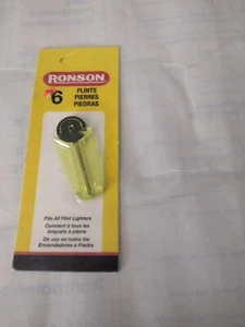 ;*Genuine Ronson Replacement Flint 1 Pack 6 Flints in All 1206 1206-144. - Picture 1 of 1