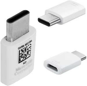 Samsung USB Type-C to Micro USB Connector GH98-40218A - White - Picture 1 of 1