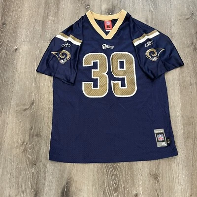 Camiseta deportiva juvenil Steven Jackson St. Louis Rams Reebok NFL talla juvenil XL Foto 1 de 4