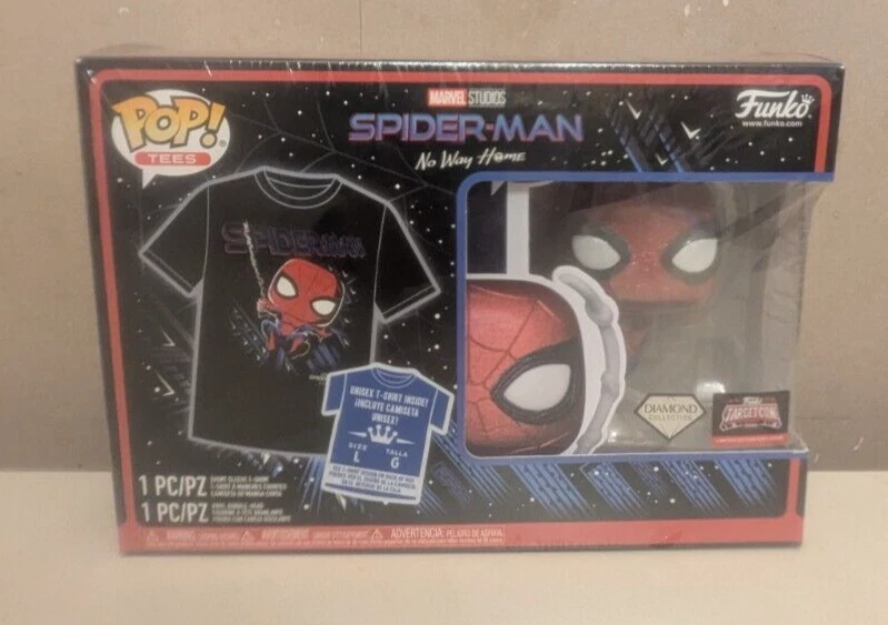 Funko Pop & Large T. DIAMOND SPIDER-MAN NO WAY HOME TARGET CON 2023 EXCLUSIVO Foto 1 de 1